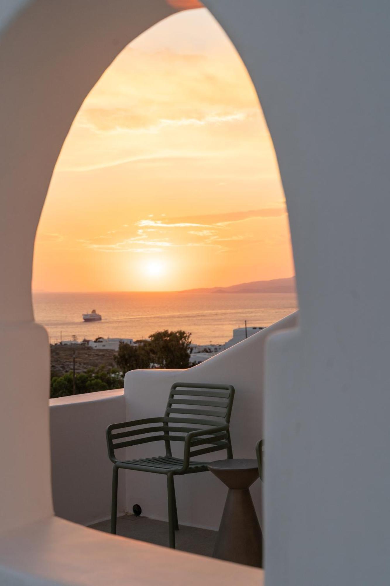 Ostria View Mykonos Bed and Breakfast Mykonos Town Buitenkant foto
