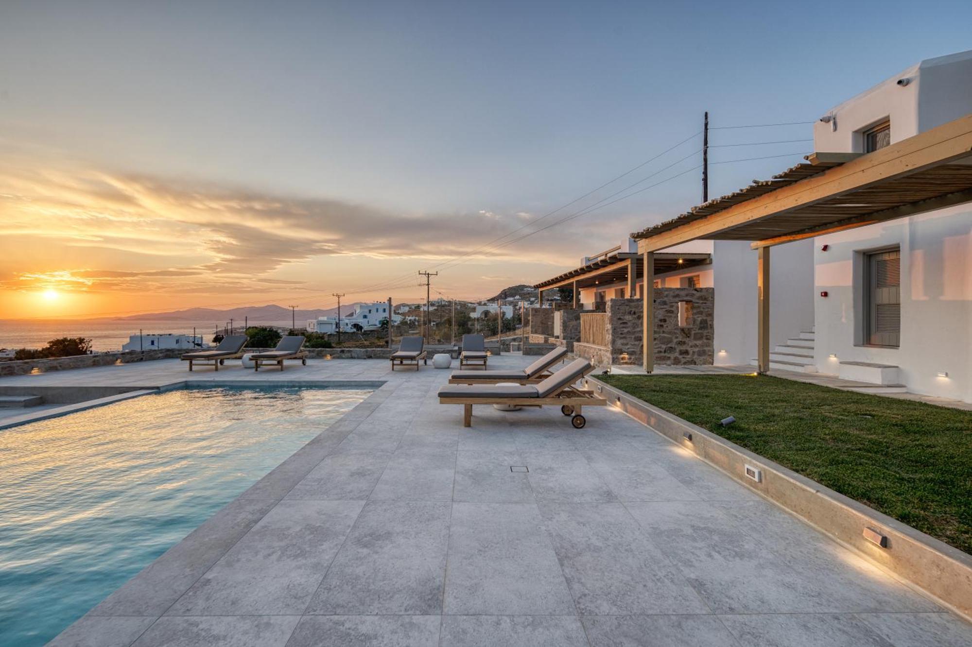 Ostria View Mykonos Bed and Breakfast Mykonos Town Buitenkant foto