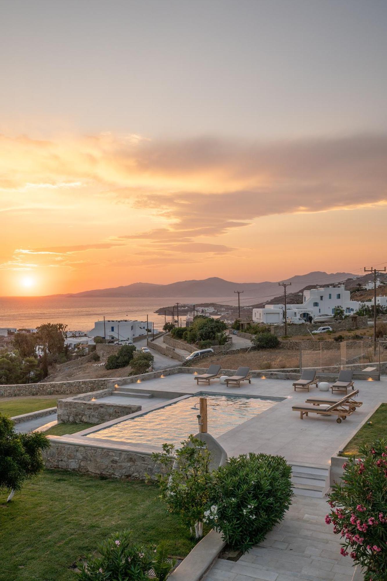 Ostria View Mykonos Bed and Breakfast Mykonos Town Buitenkant foto
