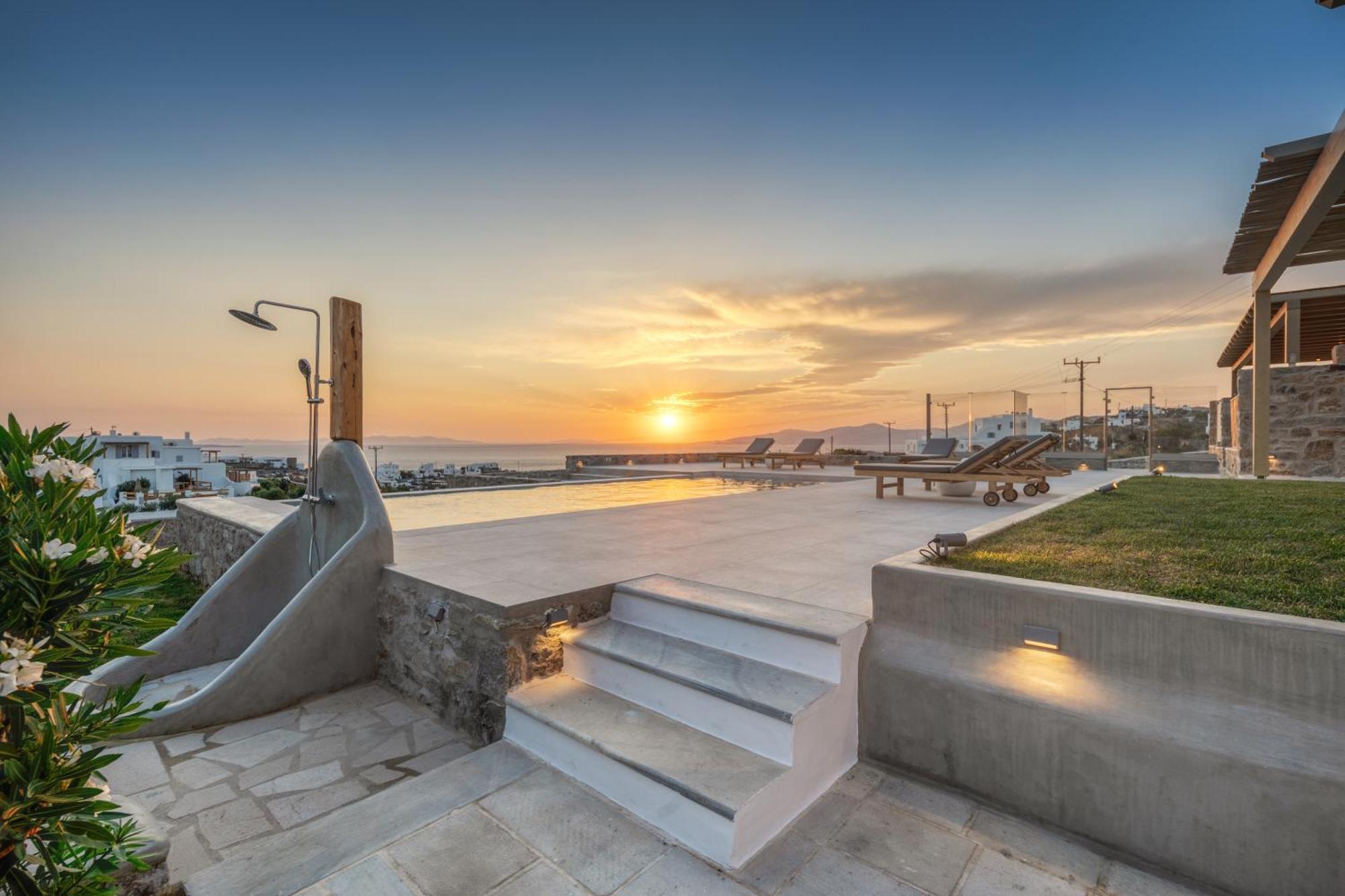 Ostria View Mykonos Bed and Breakfast Mykonos Town Buitenkant foto