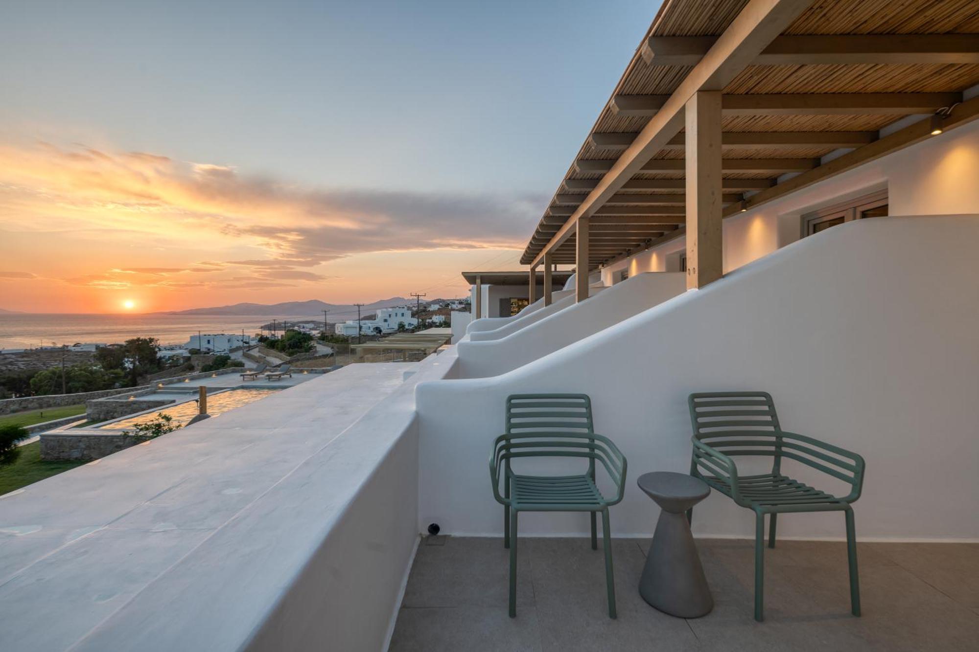 Ostria View Mykonos Bed and Breakfast Mykonos Town Buitenkant foto