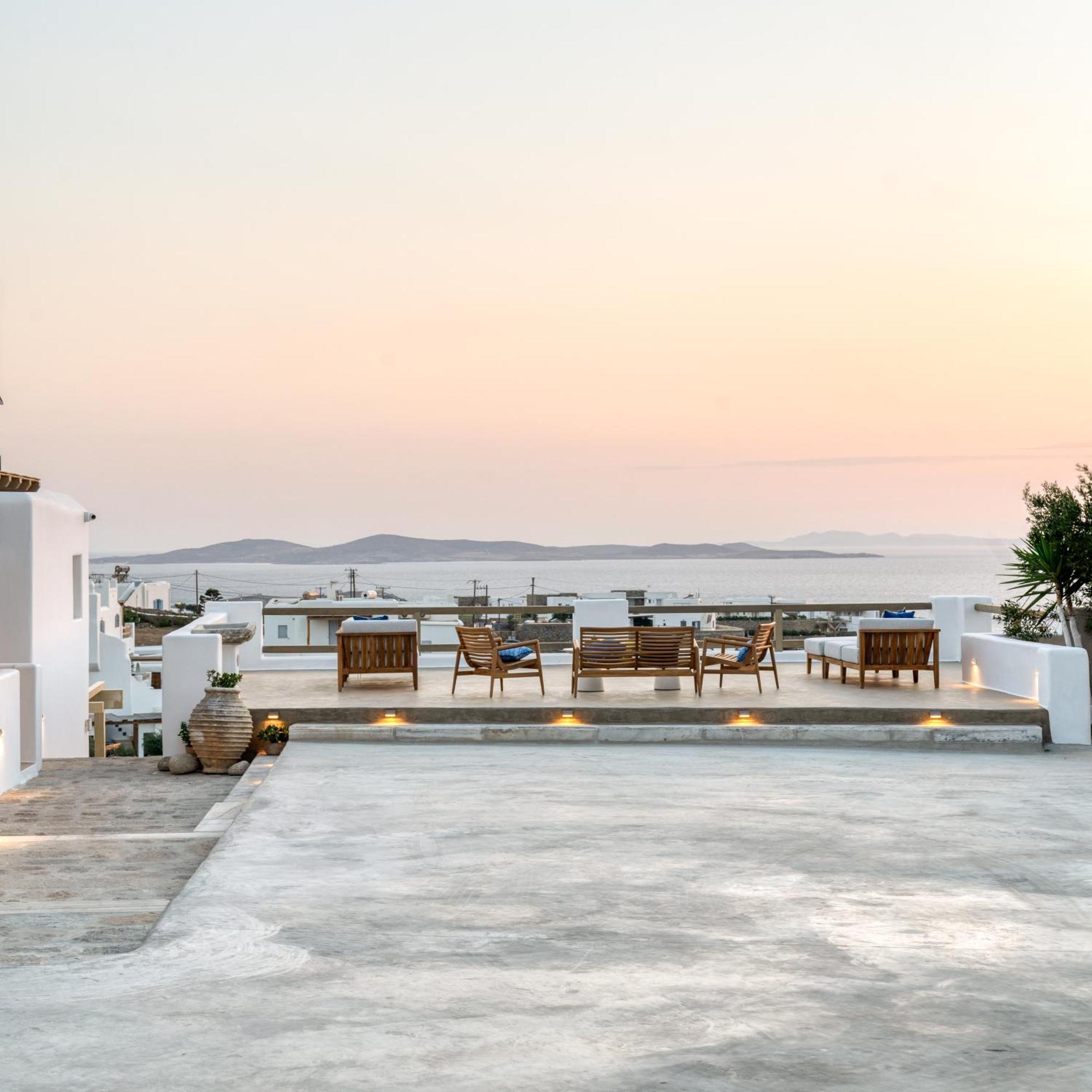 Ostria View Mykonos Bed and Breakfast Mykonos Town Buitenkant foto