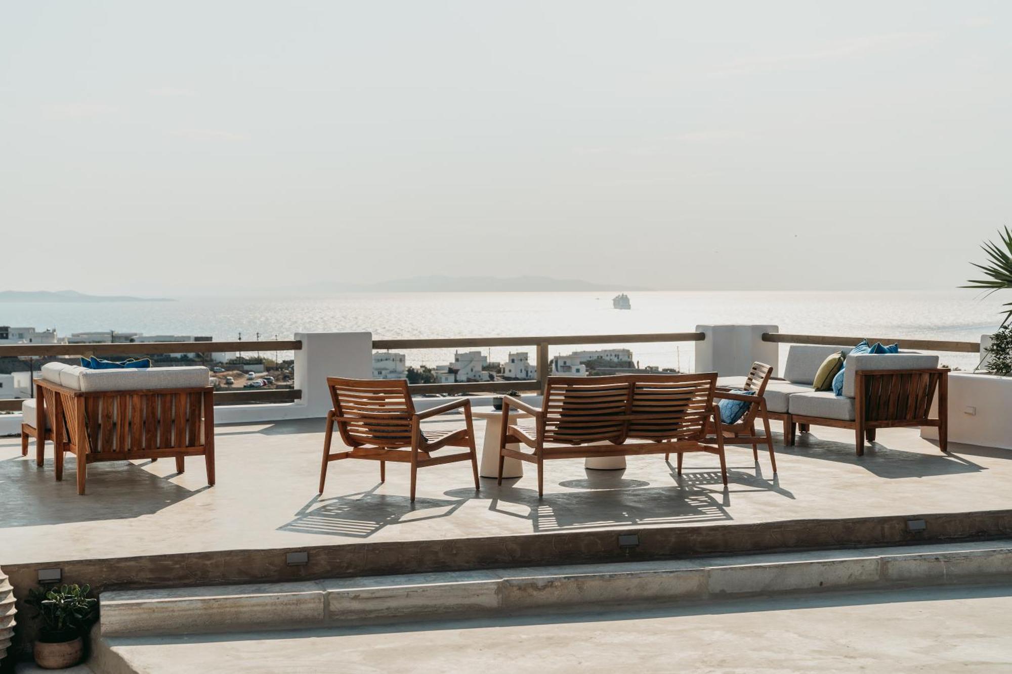 Ostria View Mykonos Bed and Breakfast Mykonos Town Buitenkant foto