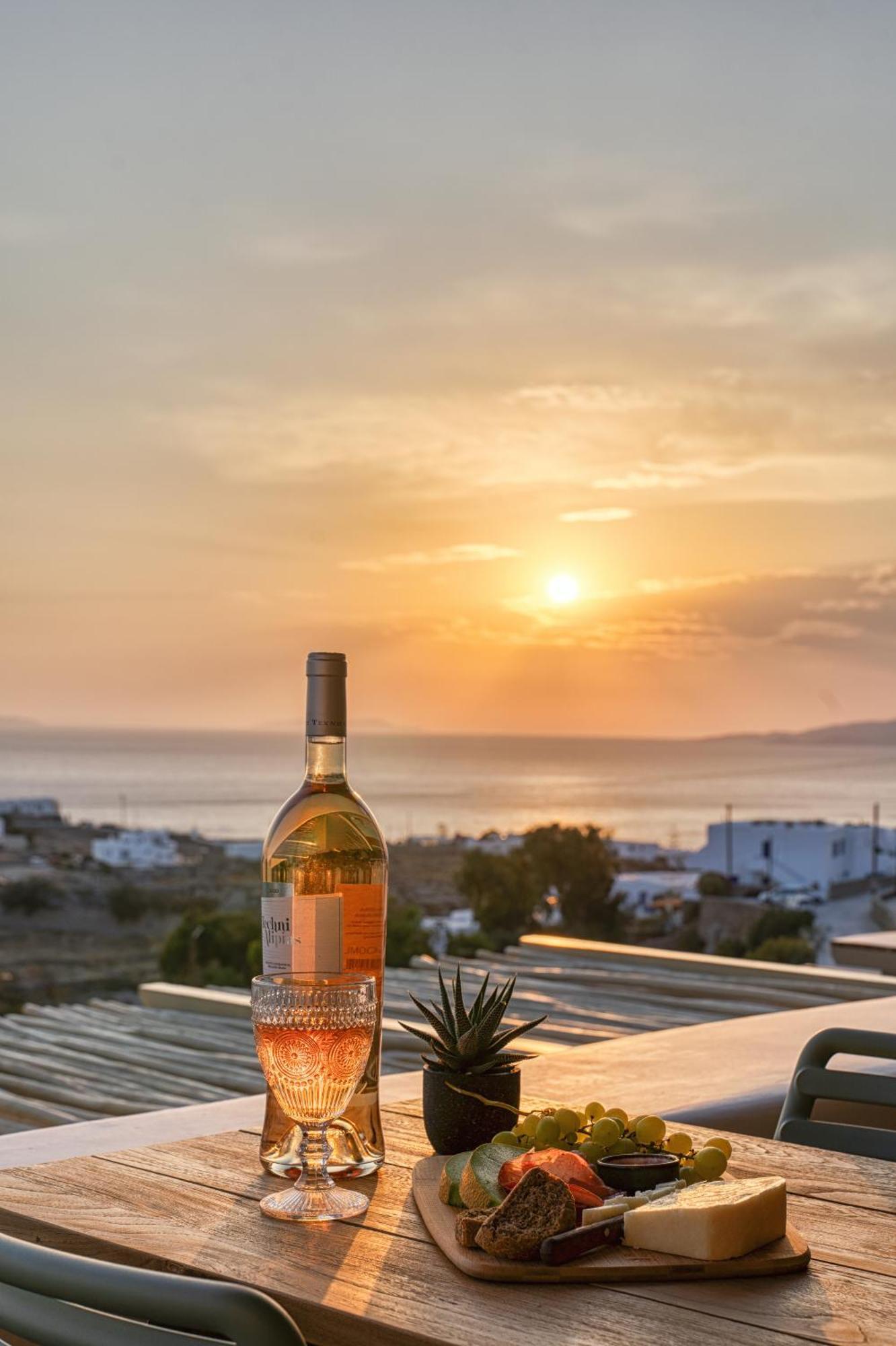 Ostria View Mykonos Bed and Breakfast Mykonos Town Buitenkant foto