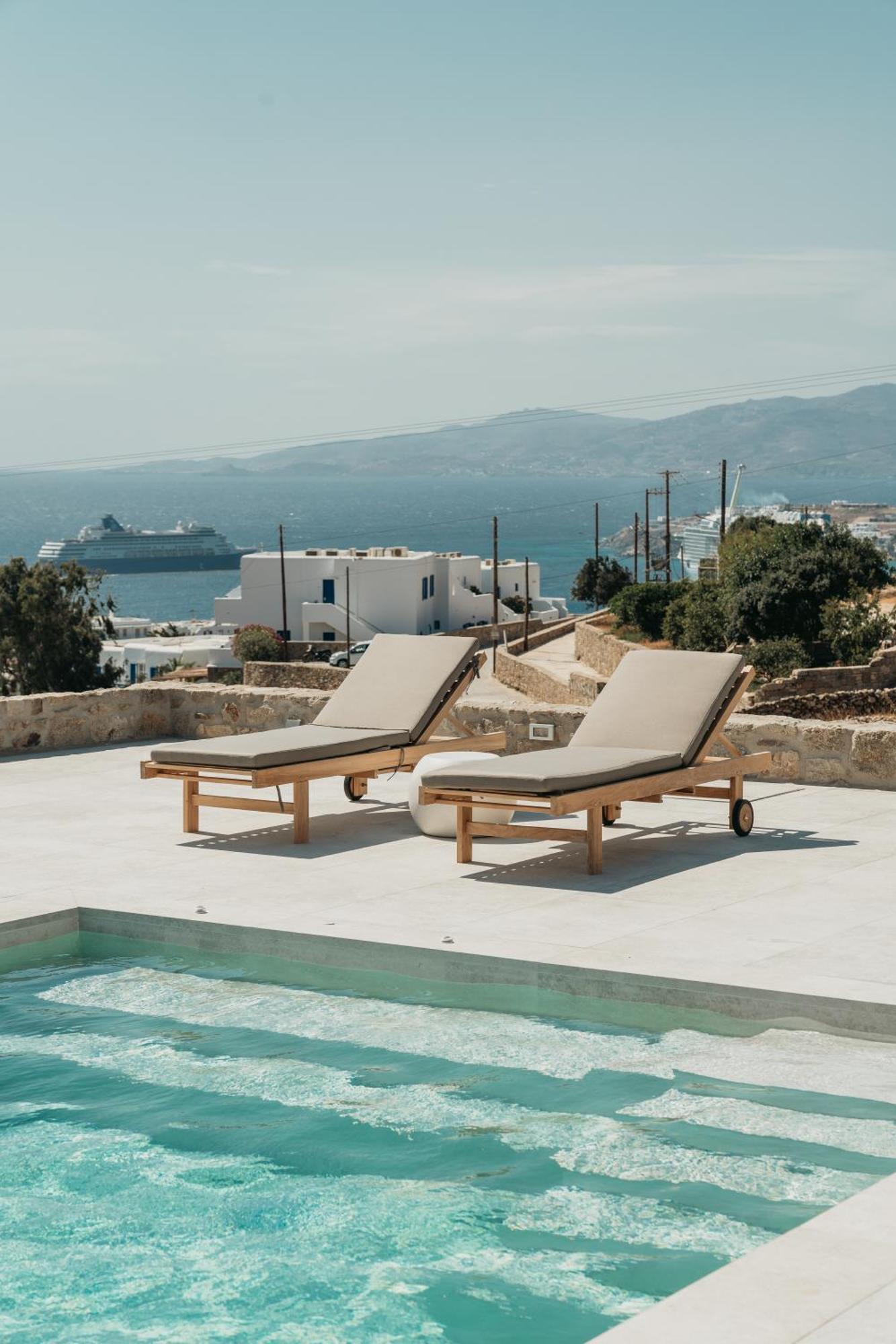 Ostria View Mykonos Bed and Breakfast Mykonos Town Buitenkant foto