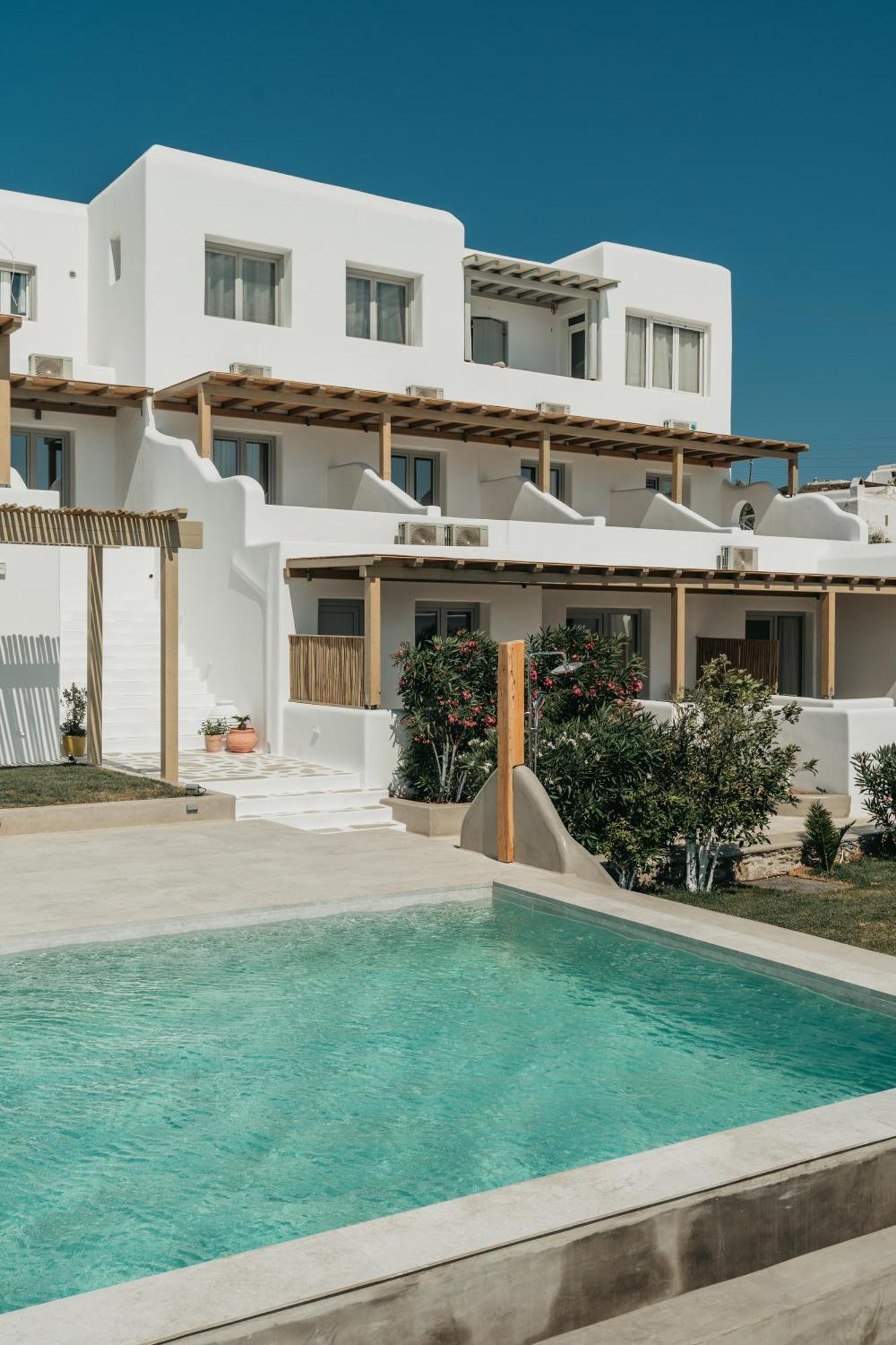 Ostria View Mykonos Bed and Breakfast Mykonos Town Buitenkant foto
