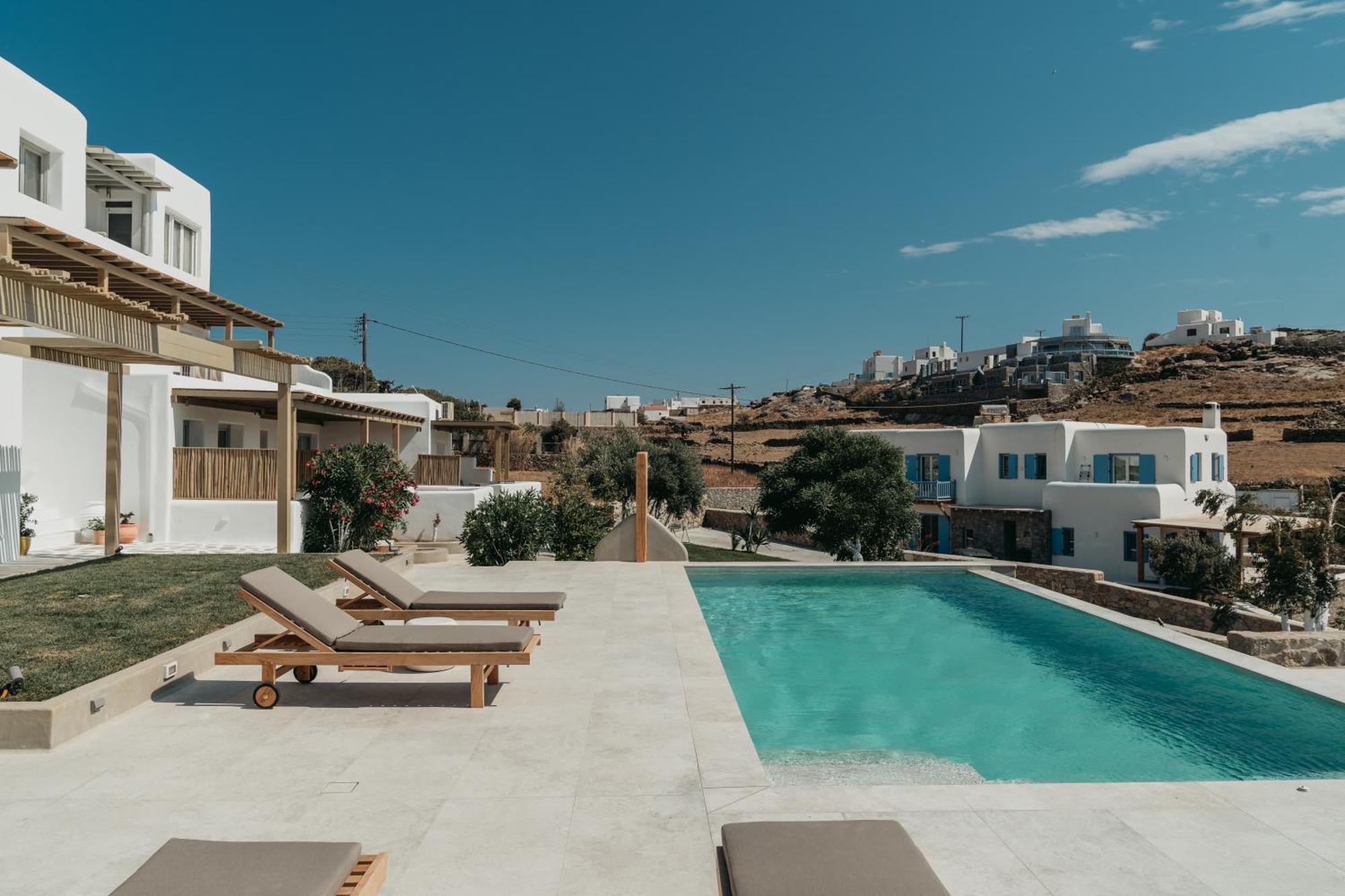 Ostria View Mykonos Bed and Breakfast Mykonos Town Buitenkant foto