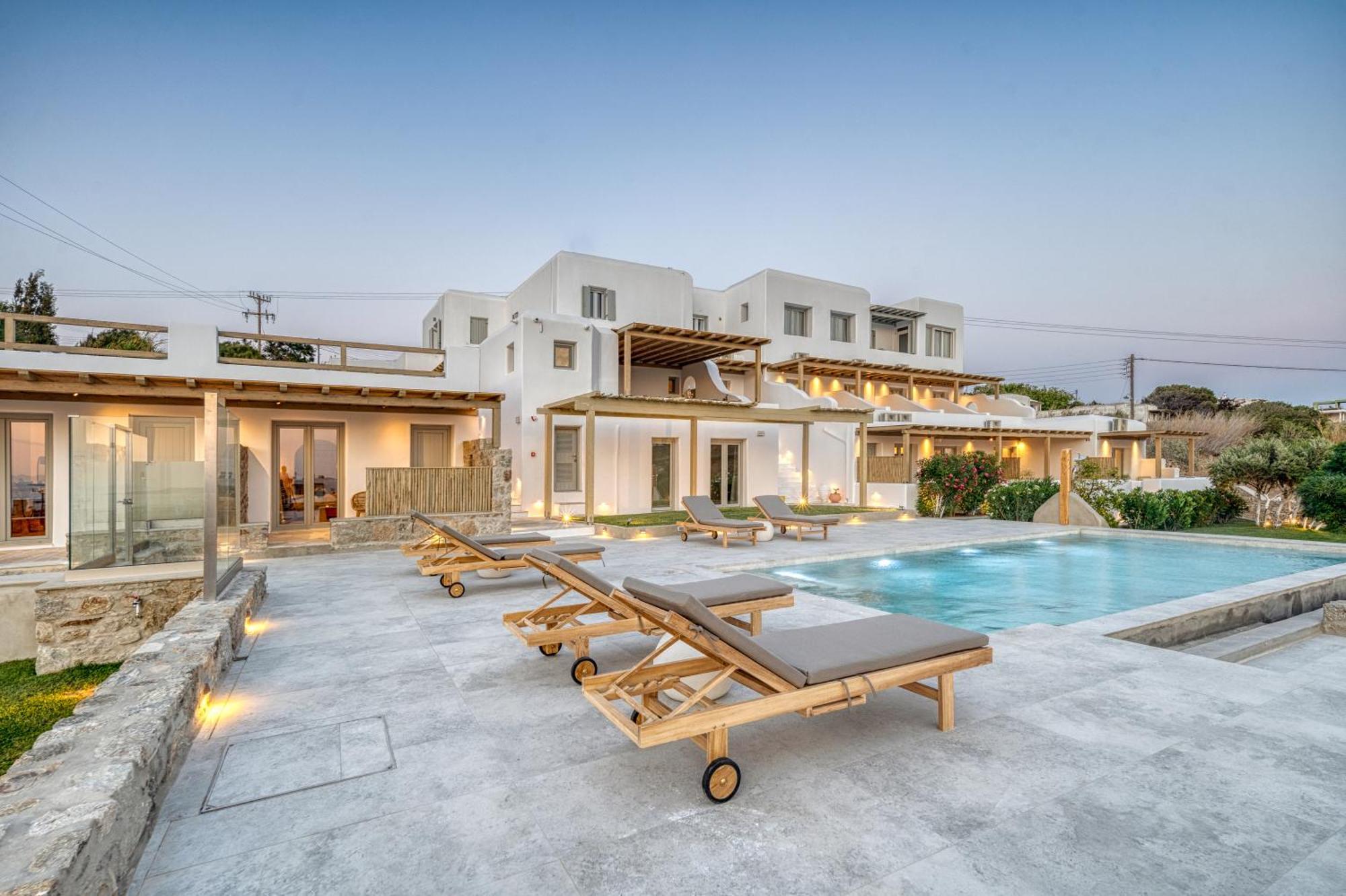 Ostria View Mykonos Bed and Breakfast Mykonos Town Buitenkant foto