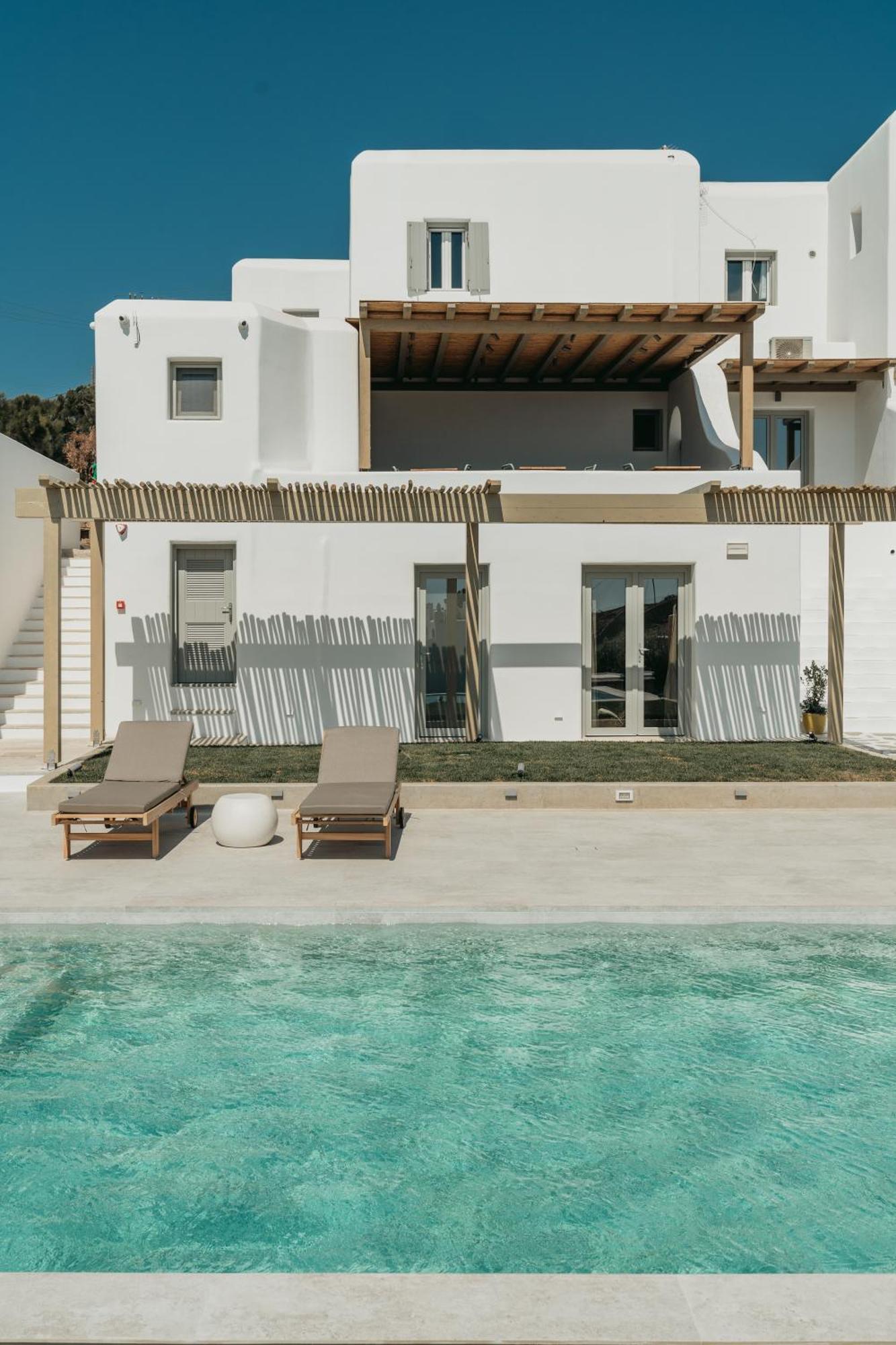 Ostria View Mykonos Bed and Breakfast Mykonos Town Buitenkant foto