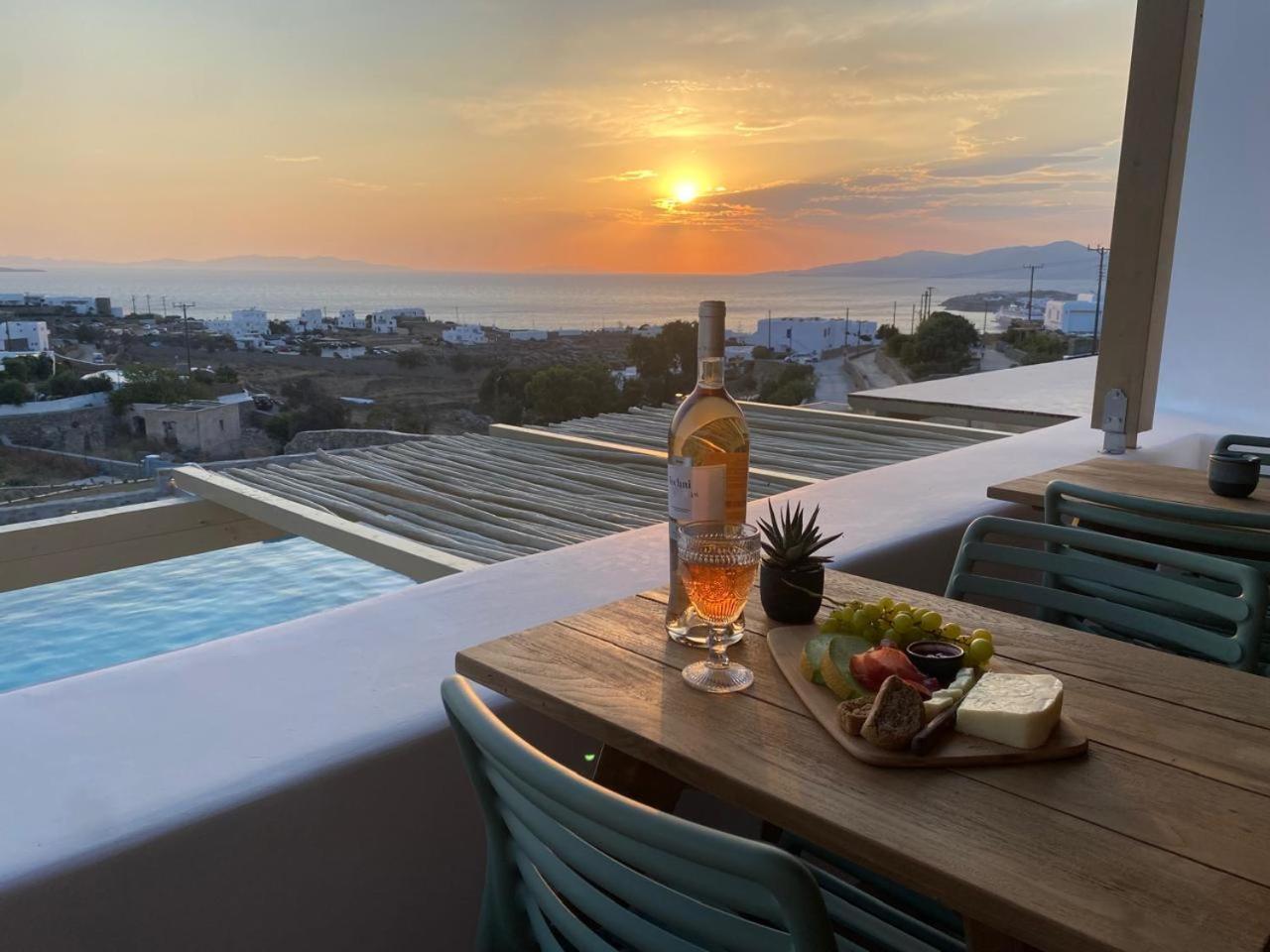 Ostria View Mykonos Bed and Breakfast Mykonos Town Buitenkant foto