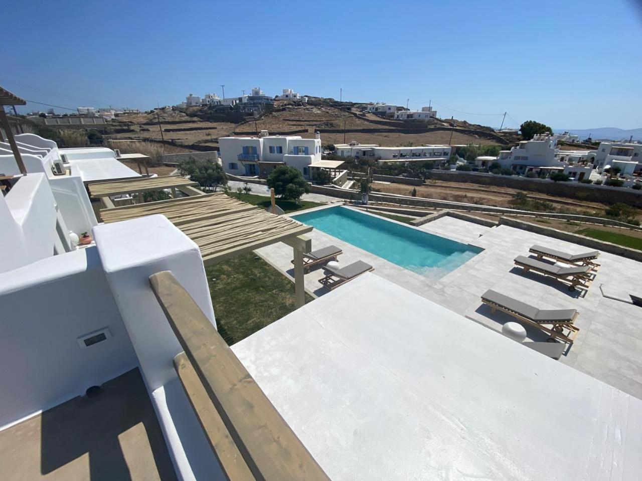 Ostria View Mykonos Bed and Breakfast Mykonos Town Buitenkant foto