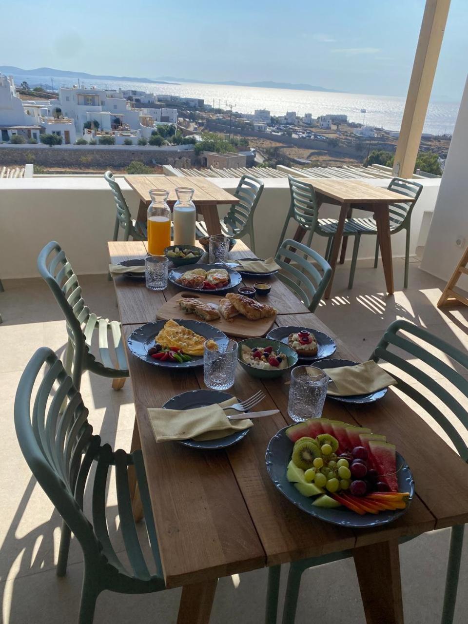 Ostria View Mykonos Bed and Breakfast Mykonos Town Buitenkant foto